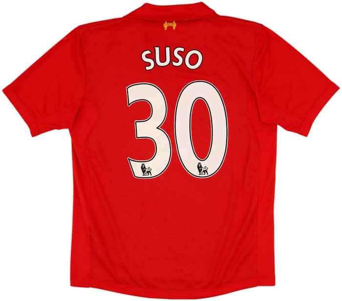 2012-13 Liverpool Home Shirt Suso #30 - 7/10 - (L)