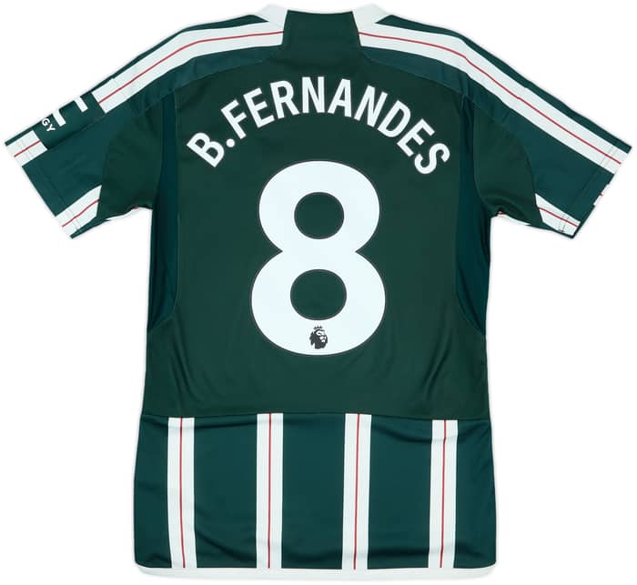 2023-24 Manchester United Away Shirt B.Fernandes #8 - 8/10 - (S)