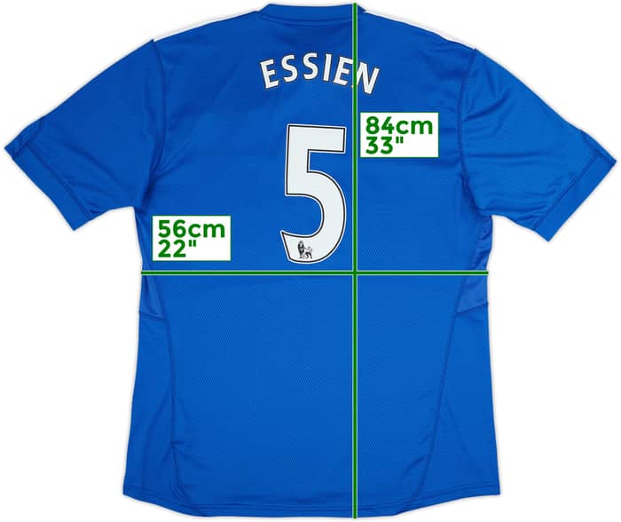 2009-10 Chelsea Home Shirt Essien #5 - 7/10 - (XL)