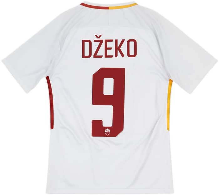 2017-18 Roma Away Shirt Dzeko #9 - 6/10 - (S)