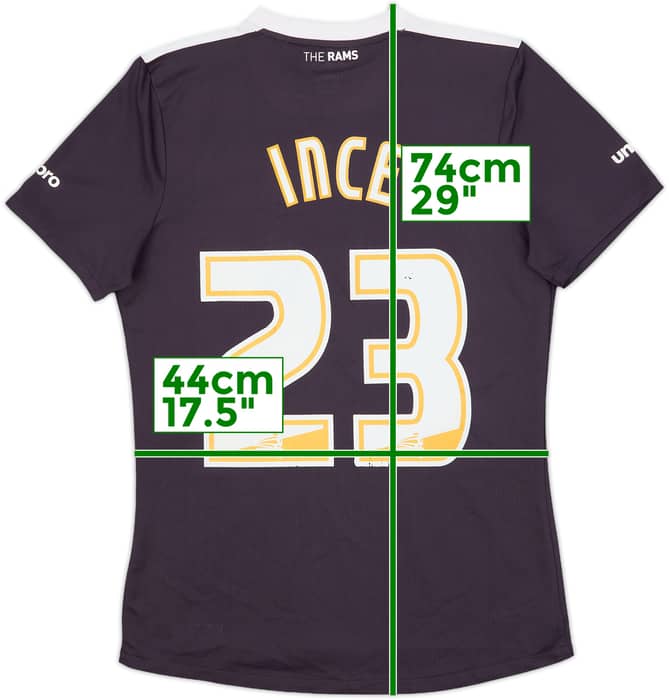 2015-16 Derby County Away Shirt Ince #23 - 5/10 - (XL.Boys)