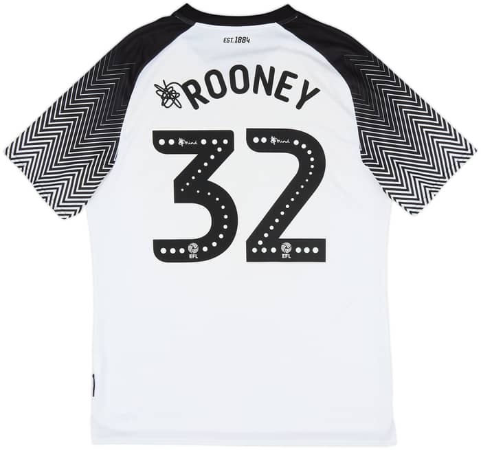 2019-20 Derby County Home Shirt Rooney #32 - 8/10 - (L)