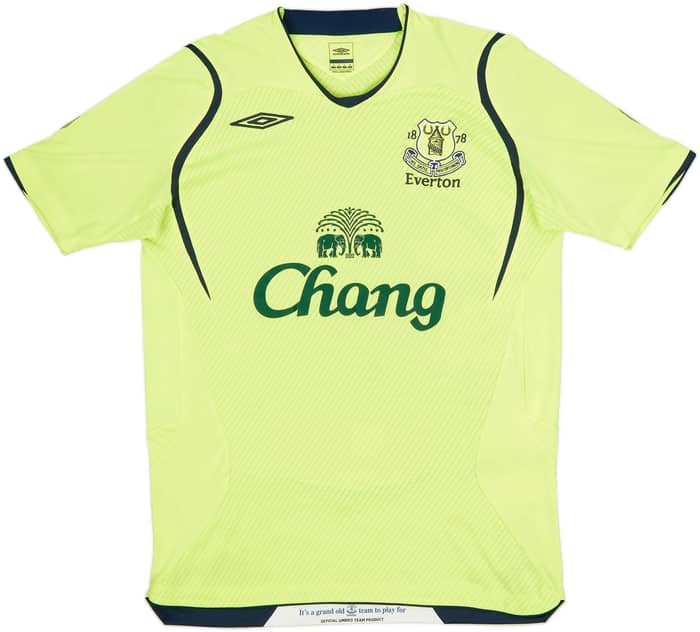 2008-09 Everton Third Shirt Baines #3 - 7/10 - (S)