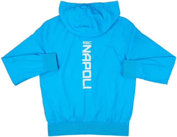 2017-18 Napoli Kappa Track Jacket - 5/10 - (XL.Boys)