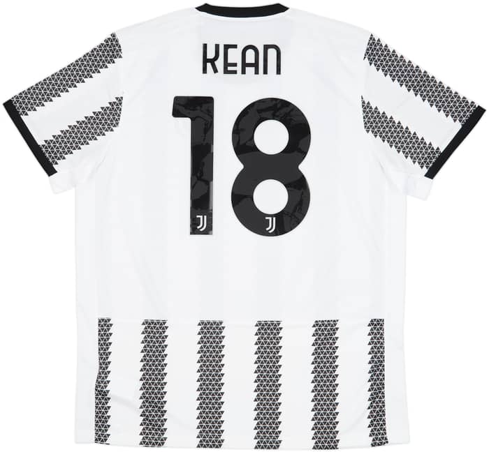 2022-23 Juventus Home Shirt Kean #18 (XL)