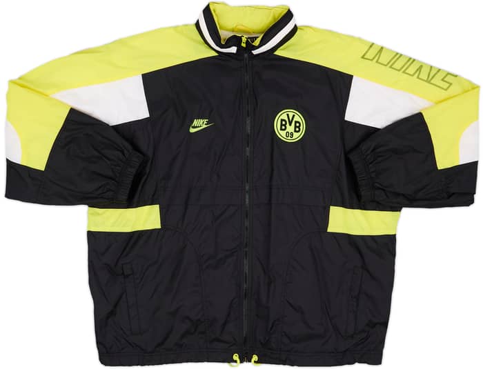 1995-96 Borussia Dortmund Nike Hooded Rain Jacket - 6/10 - (XXL)