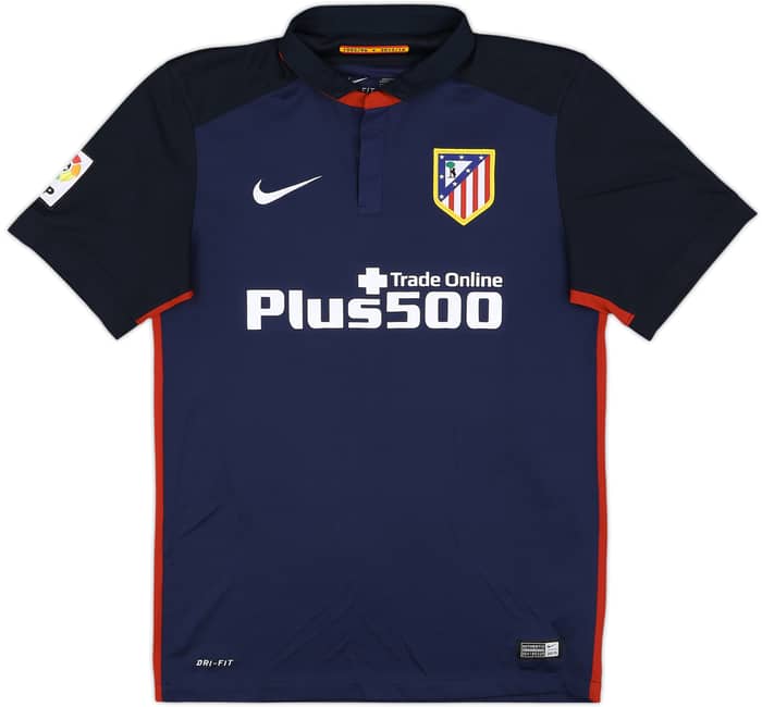 2015-16 Atletico Madrid Away Shirt J.M.Gimenez #24 - 10/10 - (S)