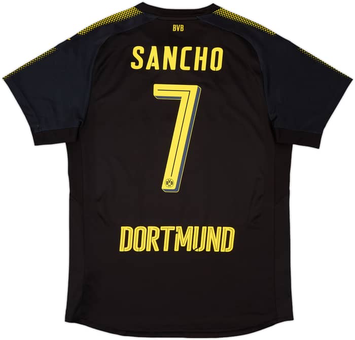 2017-18 Borussia Dortmund Away Shirt Sancho #7 - 7/10 - (L)