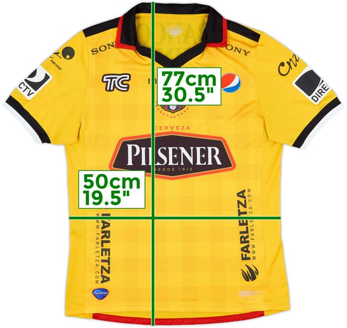 2014 Barcelona SC Home Shirt - 6/10 - (M)