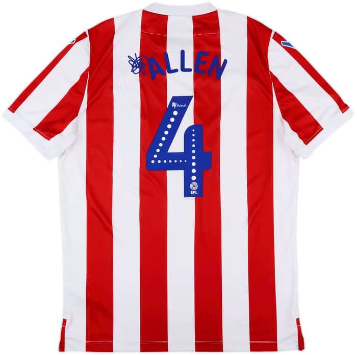2018-19 Stoke City Home Shirt Allen #4 - 9/10 - (XL)