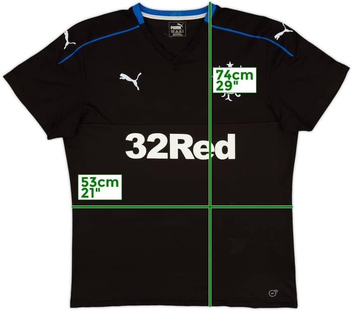 2017-18 Rangers Third Shirt - 5/10 - (XL)
