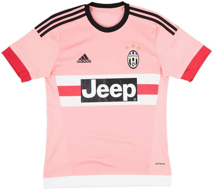 2015-16 Juventus Away Shirt Pogba #10 - 6/10 - (S)