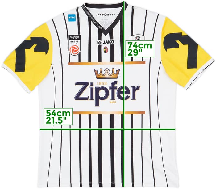 2016-17 LASK Home Shirt - 7/10 - (L)