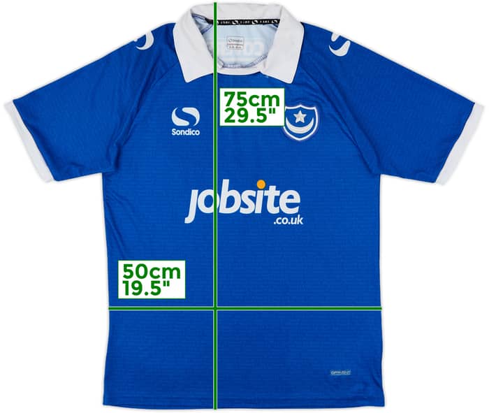 2014-15 Portsmouth Home Shirt - 4/10 - (M)