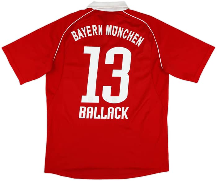 2005-06 Bayern Munich Home Shirt Ballack #13 - 6/10 - (M)