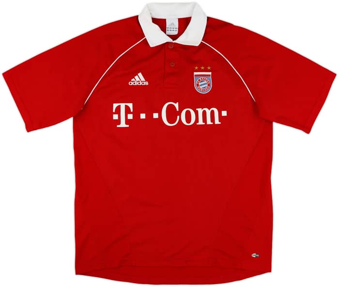 2005-06 Bayern Munich Home Shirt Ballack #13 - 6/10 - (M)