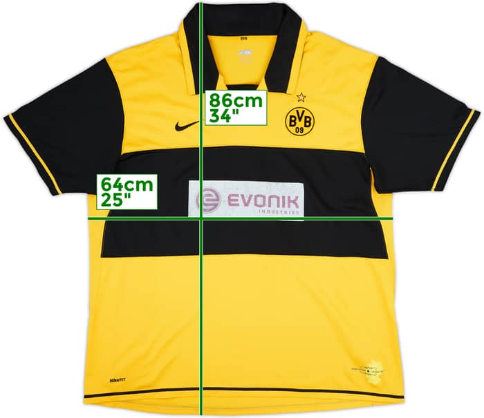 2007-08 Borussia Dortmund Home Shirt - 6/10 - (XXL)