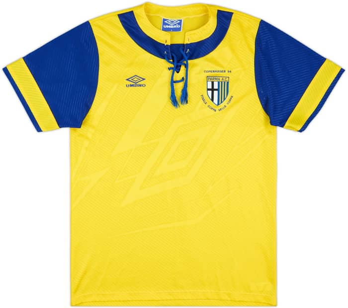 1993-94 Parma 'Finale Coppa delle Coppe FC Copenhagen 94' Away Shirt #11 - 8/10 - (S)