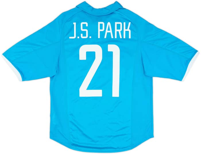 2002-03 PSV Away Shirt J.S.Park #21 - 10/10 - (S)