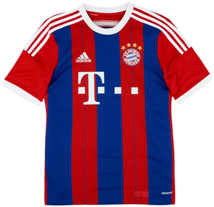 2014-15 Bayern Munich Home Shirt Lewandowski #9 - 9/10 - (XL.Boys)