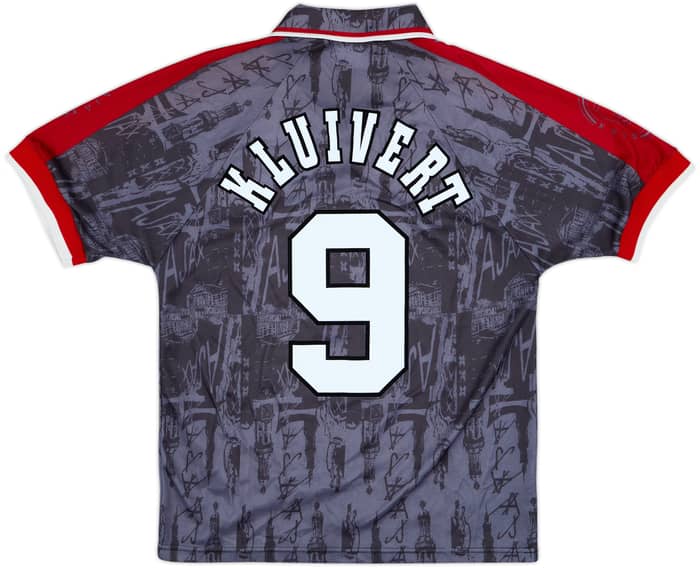 1996-97 Ajax Away Shirt Kluivert #9 - 8/10 - (M)