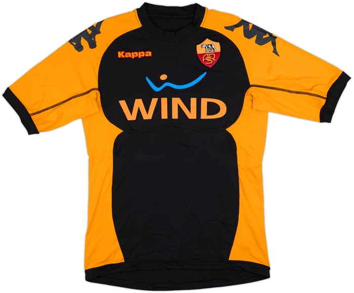 2010-11 Roma Third Shirt Adriano #8 - 8/10 - (L)