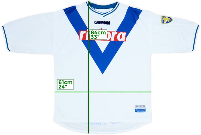 2000-01 Brescia Garman Reissue Away Shirt - 8/10 - (XXL)