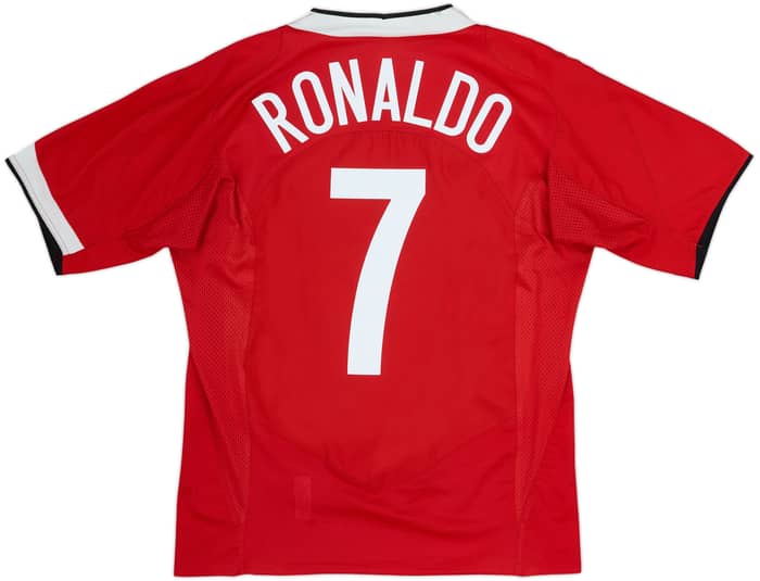 2004-06 Manchester United Home Shirt Ronaldo #7 - 5/10 - (S)