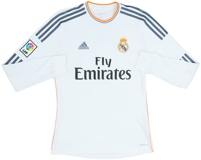2013-14 Real Madrid Home L/S Shirt Ronaldo #7 - 5/10 - (S)
