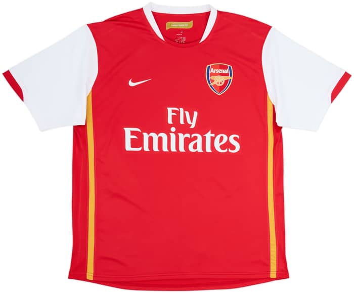 2006-08 Arsenal Home Shirt Henry #14 - 6/10 - (L)