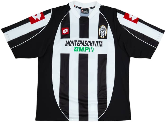 2003-04 Siena Home Shirt D'Aversa #3 - 10/10 - (XL)