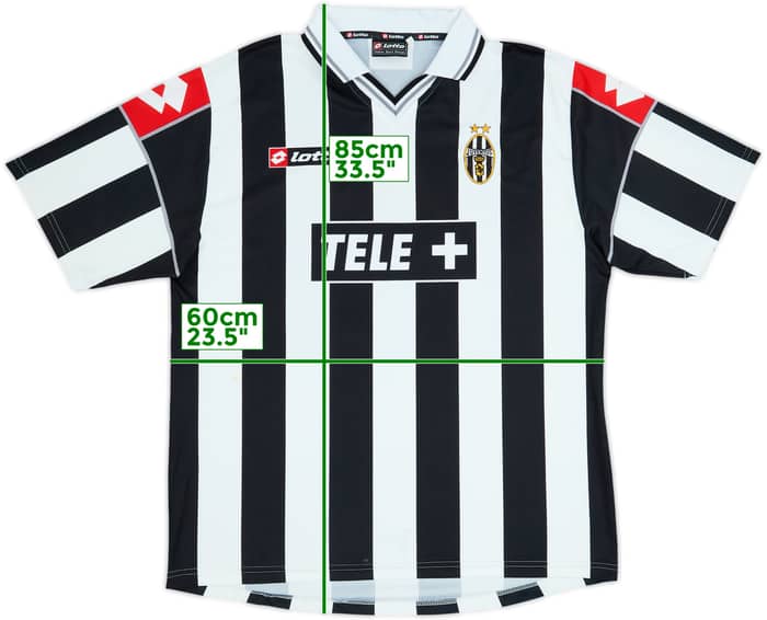 2000-01 Juventus Home Shirt #25 - 7/10 - (XL)