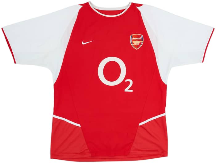 2002-04 Arsenal Home Shirt Henry #14 - 6/10 - (L)