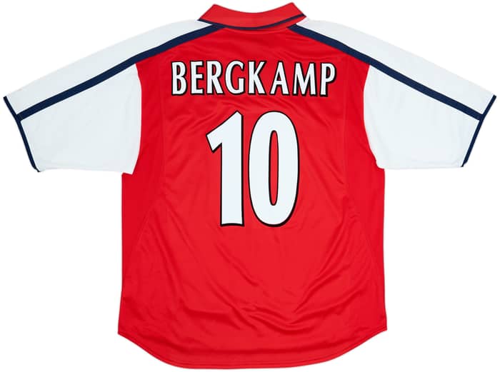 2000-02 Arsenal Home Shirt Bergkamp #10 - 10/10 - (L)