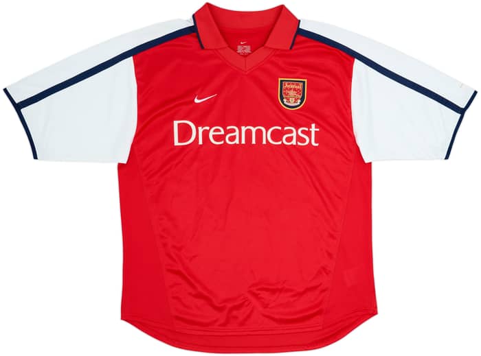 2000-02 Arsenal Home Shirt Bergkamp #10 - 10/10 - (L)