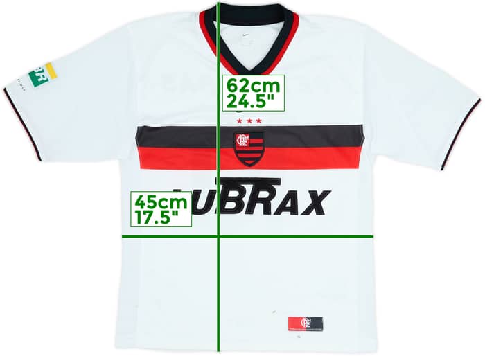 2000-01 Flamengo Away Shirt #10 - 7/10 - (L.Boys)