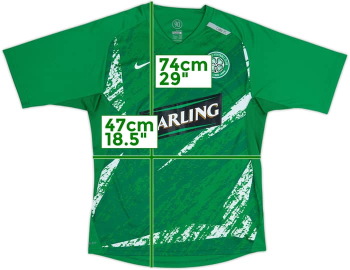 2007-08 Celtic Nike Training Shirt - 7/10 - (S)
