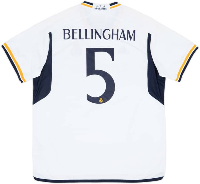 2023-24 Real Madrid Home Shirt Bellingham #5 - 10/10 - (XXL)
