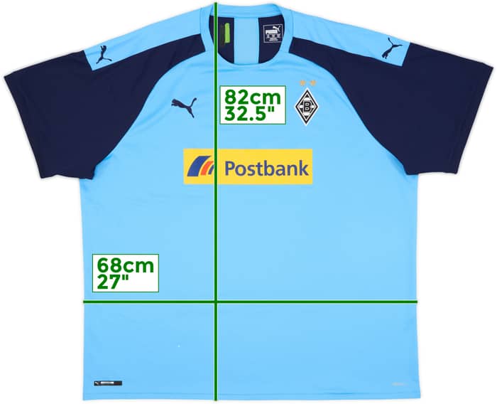 2019-20 Borussia Monchengladbach Away Shirt - 6/10 - (4XL)