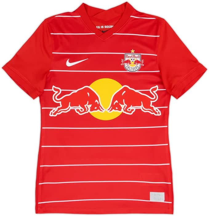 2021-22 Red Bull Salzburg Home Shirt - 8/10 - (S)