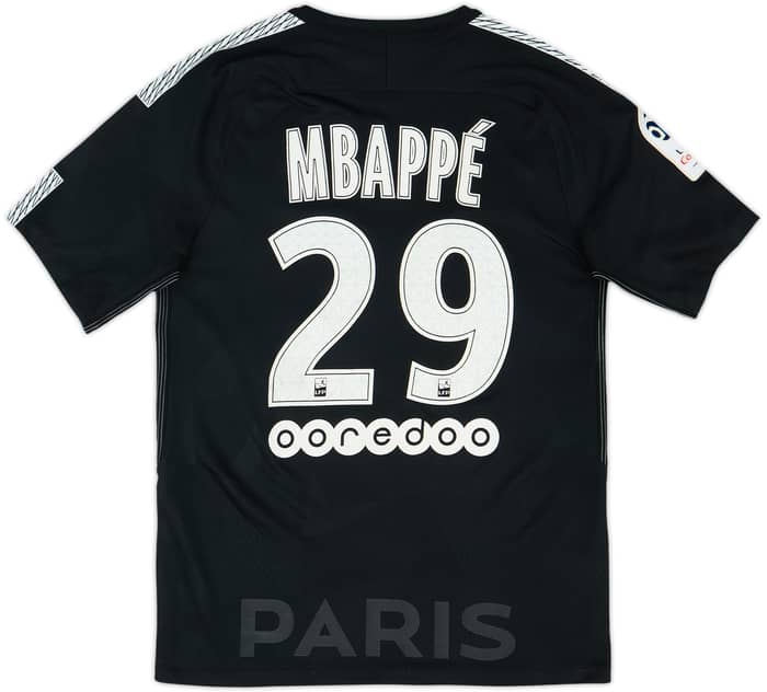 2017-18 Paris Saint-Germain Third Shirt Mbappe #29 - 8/10 - (S)