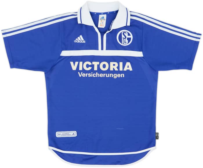 Camiseta de local del Schalke 2001-02 - 6/10 - (S)