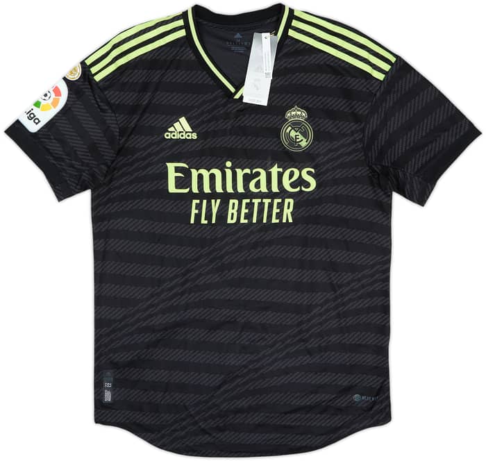 2022-23 Real Madrid Authentic Third Shirt Benzema #9 (M)