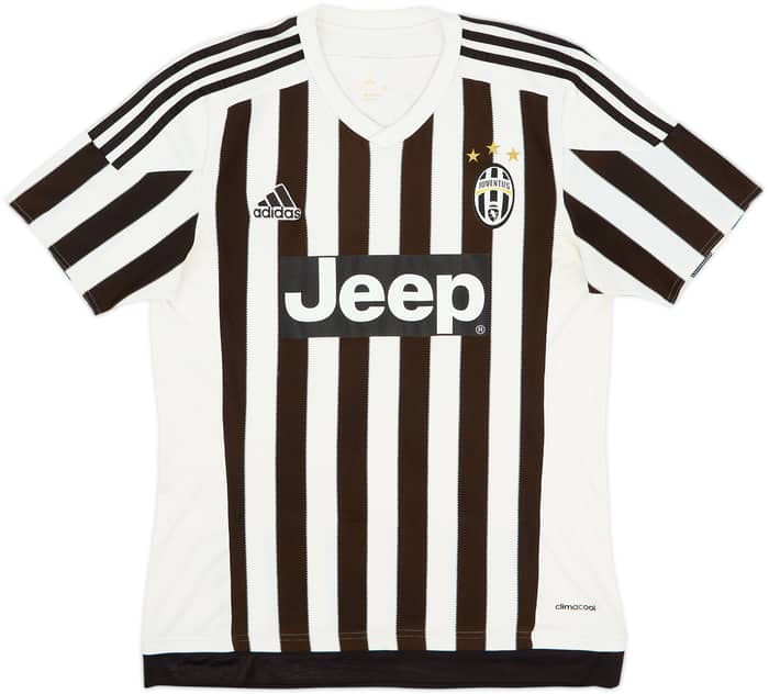 2015-16 Juventus Home Shirt Pogba #10 - 6/10 - (M)