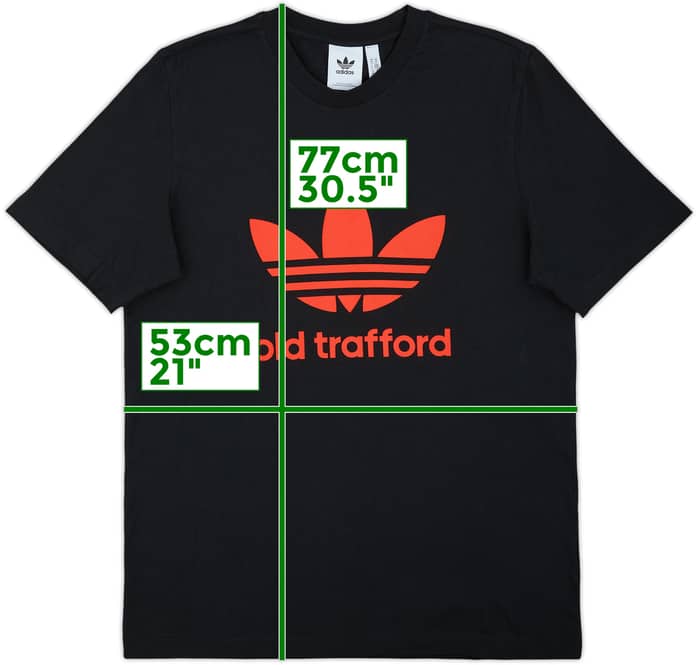 2022-23 Manchester United adidas Originals Cotton Tee - 8/10 - (M)