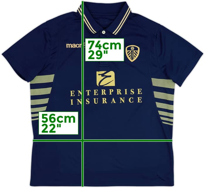 2013-14 Leeds United Macron Polo Shirt - 5/10 - (L)