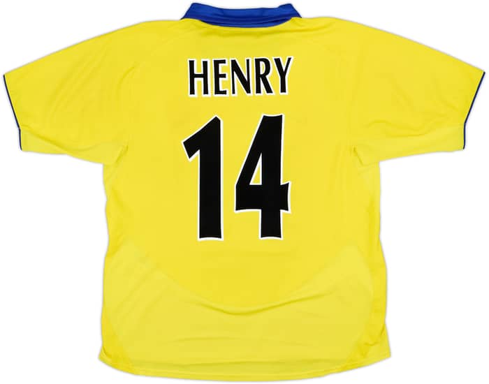 2003-05 Arsenal Away Shirt Henry #14 - 6/10 - (M)