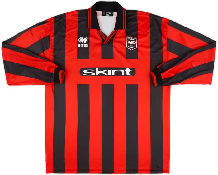 1999-02 Brighton Away L/S Shirt - 6/10 - (XXL)