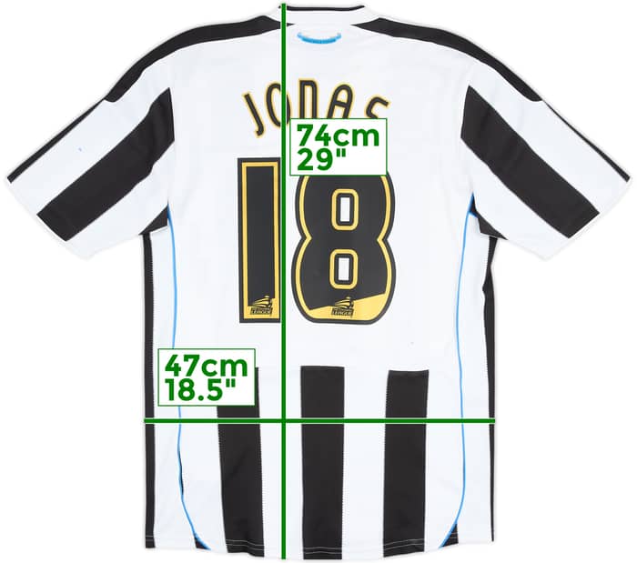 2009-10 Newcastle Home Shirt Jonas #18 - 6/10 - (S)