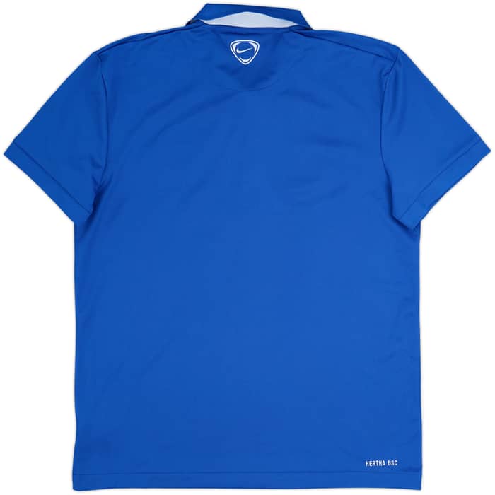 2009-10 Hertha Berlin Nike Polo Shirt - 9/10 - (L)